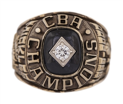 1999-2000 Yakima Sunkings CBA Championship Ring